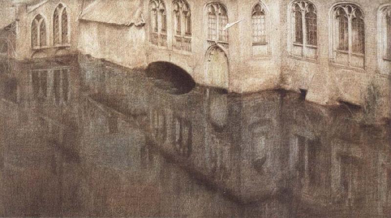 Fernand Khnopff In Bruges,The Sint-Janshospitaal china oil painting image